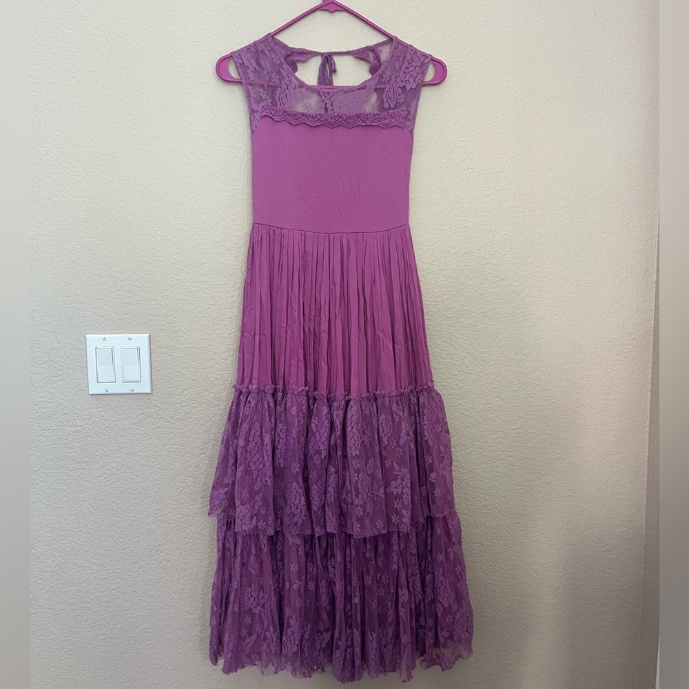 Joyfolie Mia Joy Purple Maxi Dress